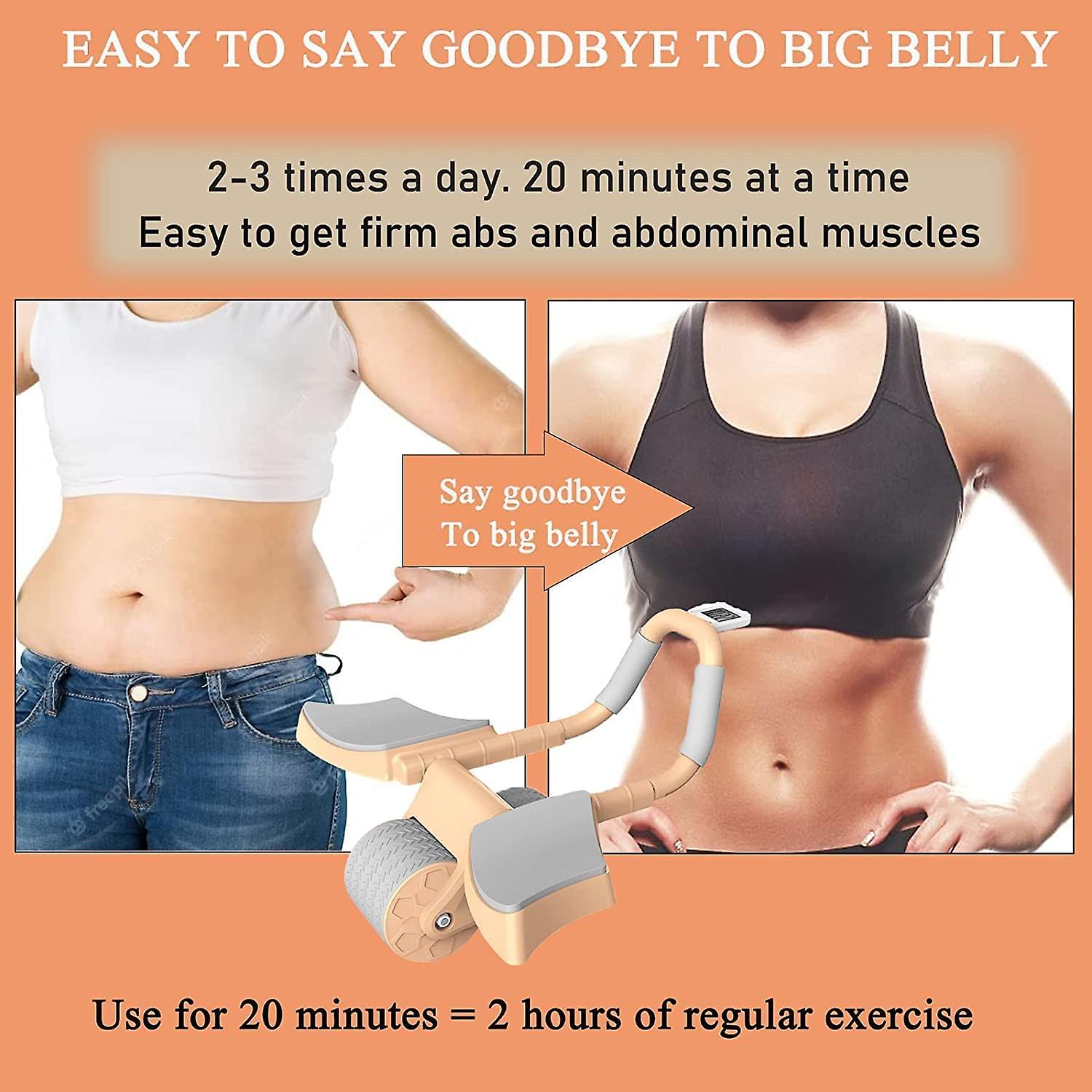 LIVING ARABIA™ Abdominal Exercise Roller (بكرة تمارين البطن)
